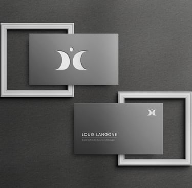 The Path Divider logo applied on framed plaques and signage