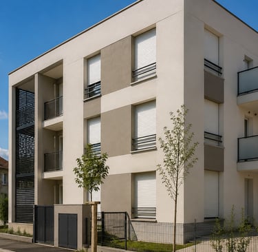 Isolation thermique extérieure pour bâtiment collectif