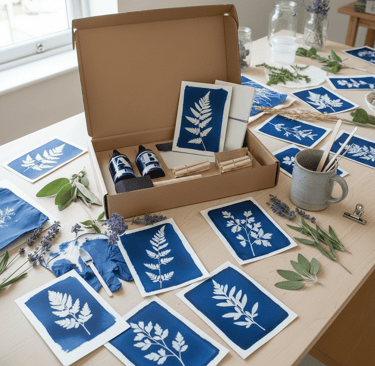 Venta kit de revelado cianotipia