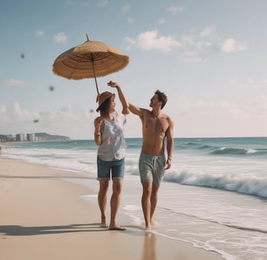 A modern love seat placed in a bright apartment corner with decorative cushions.
