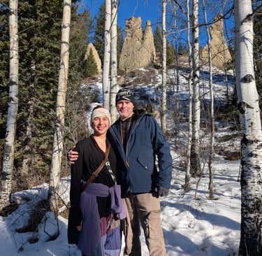 Adam & Jenn, creators of Crumble Bums