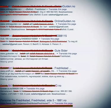 Salah hassan al saadi, Zainab abdulkarim , Smuggling of migrants from Italy to Norway