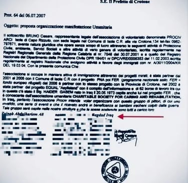 Migrant smuggling operations, Zainab Abdulkarim, 2008