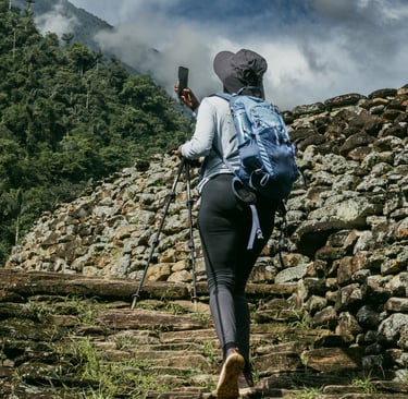 Las terrazas de ciudad perdida 