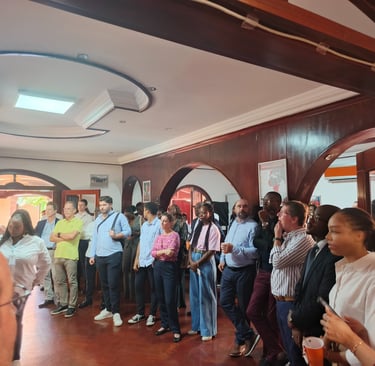 Image du 2ème déjeuner du Club Abidjan HSE