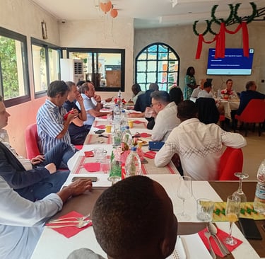 Image du 4ème déjeuner du Club Abidjan HSE