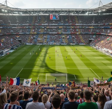 Estádio lotado em dia de jogo do Brasileirão. Cobertura completa e notícias de futebol no portal Futebol no Mundo.