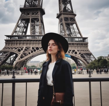 Happy man giving a thumbs up outdoors with a cityscape background