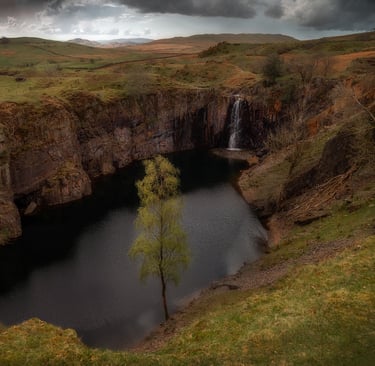 Disused quarry near Coniston, the lake district, England ©Mick Howard