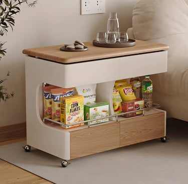 Front of multifunctional, coffee table