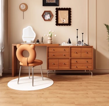 Hector Dresser turns into a vanity by corrigan studio. Exclusively for Wayfair. Dresser turns into d