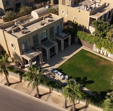 Discover full details of a rare standalone golf-view Allegria villa highlighting a spacious living r