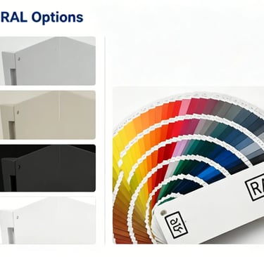 Standard Colors & Custom RAL Options