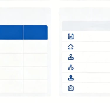 Material Comparison Table