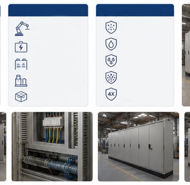 Modular Enclosures Available Materials