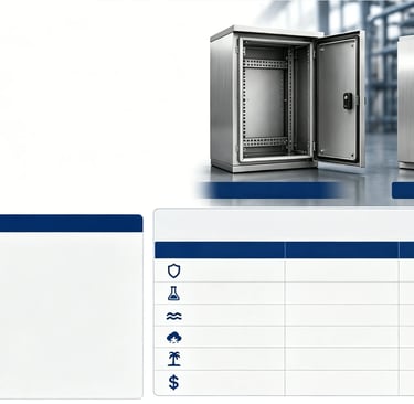 Stainless Steel 304 vs 316 Enclosures