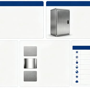 Stainless Steel 304Vs 316 Enclosures Available Enclosure Types
