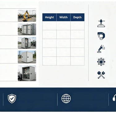 wall mounted enclosures Typical Applications