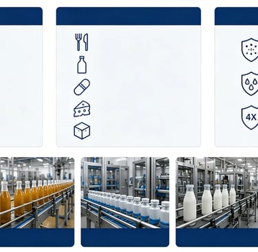washdown enclosure Typical Applications