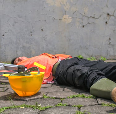 Fallecido por caída de altura