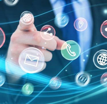 Kurumsal ölçekte dijital strateji ve büyüme ortağı olarak ekiplerle kurulan entegre iletişim ağı.