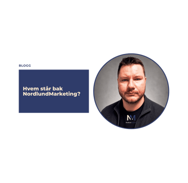 Portrait of the founder of NordlundMarketing featured in a professional blog post header.