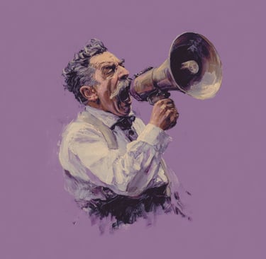 Adffair megaphone and marketing strategies