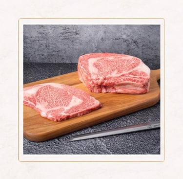 RibEye wagyu japonés A5 con certificado Japanese Beef en León Guanajuato