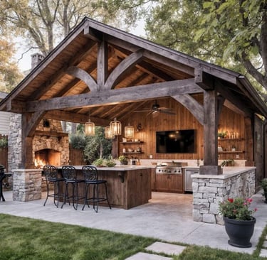 outdoor living spaces