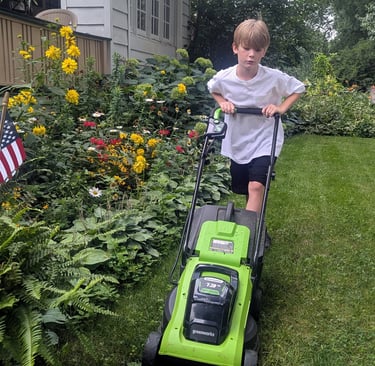 mini mowers in Washington heights neighborhood