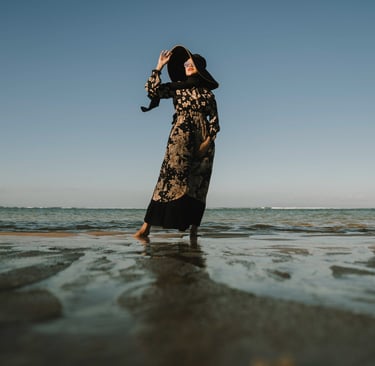 Lifestyle portrait session at The Westin Resort Nusa Dua Beach Bali, refined coastal setting