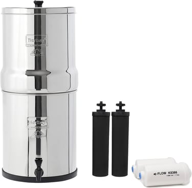 survivalisme survivaliste materiel de survie Berkey eau potable filtrage eau