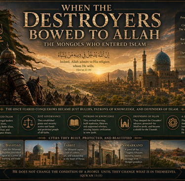 When the Destroyers Bowed to Allah — The Mongols Who Entered Islam