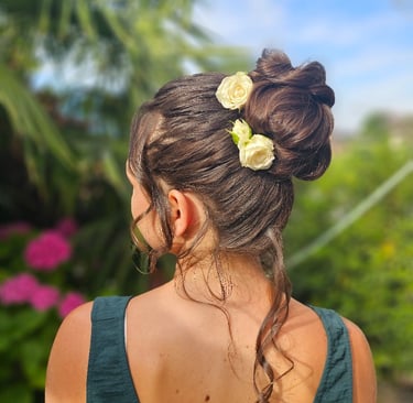 chignon mariée