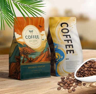  Flat Bottom Coffee Bags