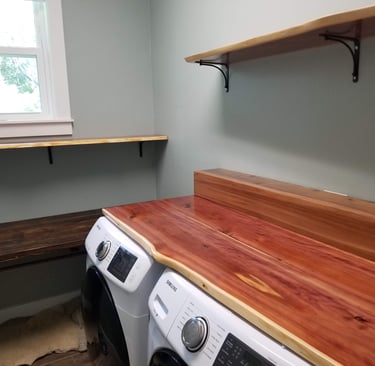 Custom shelving and displays are available.