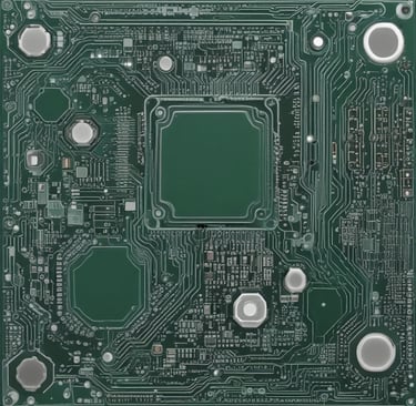 Photo of a friendly technician assisting a customer with computer repair in a cozy workshop.