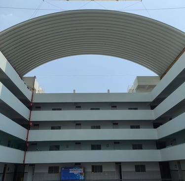 Self Support roof for Educational institute 