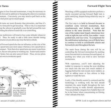 Multirotor drone flight training manual