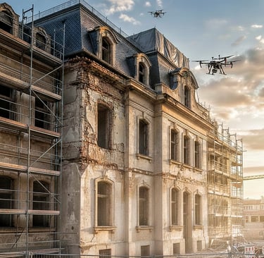 icaro drone edilizia