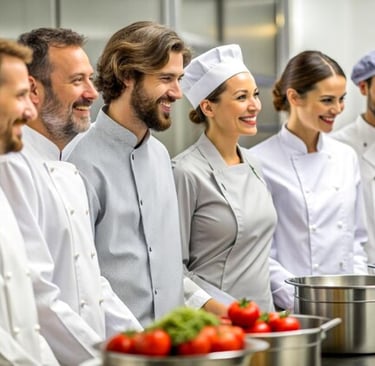 Ropa laboral para hostelería y alimentación diseñada para ofrecer comodidad, higiene y resistencia