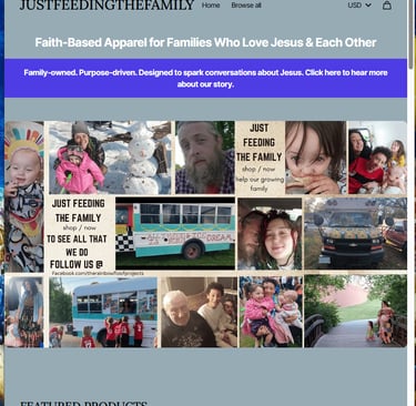 Local clients E-commerce store built by Cornerstone Web Services