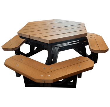 Mesa picnic madera premium