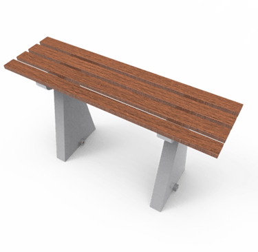 Mesa de picnic de madera modelo básico