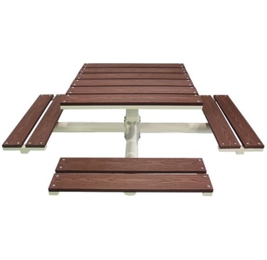 Mesa de madera para exteriores