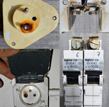 surchauffe électrique