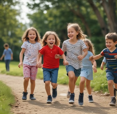 A peaceful, cozy corner with soft cushions and a small speaker playing calming sounds.