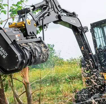Detention Pond Clearing and Cutting Services