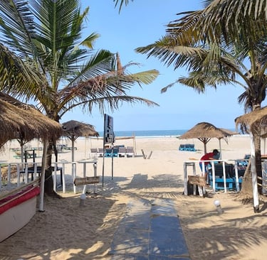 Goa Morjim Village 3 star Beach Resort, North Goa.
