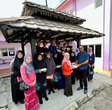 CSR Initiative: Perkasa Garuda Logistics team engaged in a community service project